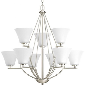 Bravo - Chandeliers Light - 9 Light in Modern style - 32 Inches wide by 31 Inches high - 281471