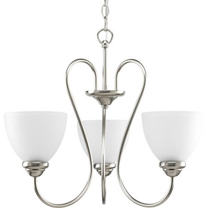 Heart - Chandeliers Light - 3 Light in Farmhouse style - 21.69 Inches wide by 18 Inches high