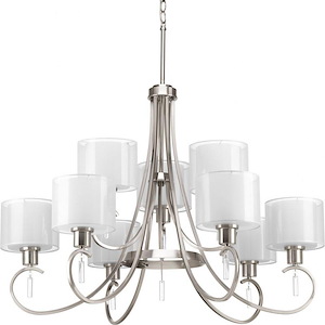 Invite - Chandeliers Light - 9 Light in New Traditional and Transitional style - 35.63 Inches wide by 26.5 Inches high