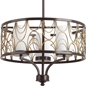 Cirrine - Chandeliers Light - 3 Light in Bohemian and Transitional style - 18 Inches wide by 13.5 Inches high - 495691