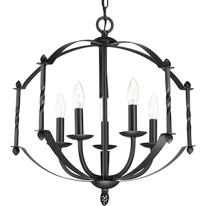 Greyson - Chandeliers Light - 5 Light in Farmhouse style - 21.5 Inches wide by 20.5 Inches high - 462512