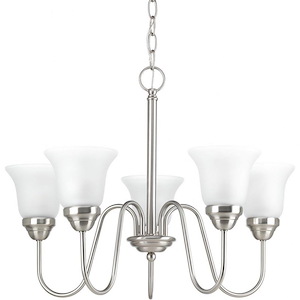 Classic - 5 Light Chandelier In Traditional Style-17.25 Inches Tall and 23 Inches Wide - 1265539