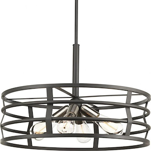 Remix - Pendants Light - 4 Light in Bohemian and Farmhouse style - 22 Inches wide by 15 Inches high - 614929