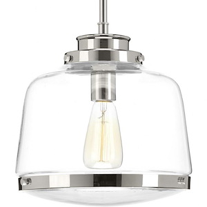 Judson - Pendants Light - 1 Light in Farmhouse style - 11 Inches wide by 11.25 Inches high - 687725