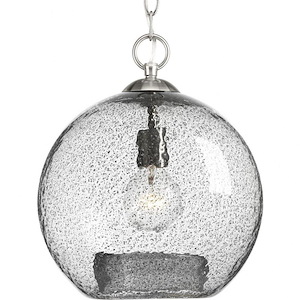 Malbec - Pendants Light - 1 Light - Globe Shade in Bohemian and Coastal style - 11.75 Inches wide by 14 Inches high