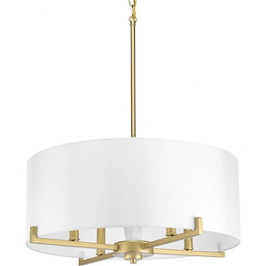 Palacio - Pendants Light - 4 Light - Drum Shade in Luxe and New Traditional and Transitional style - 22 Inches wide by 9.63 Inches high