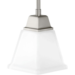 Clifton Heights - Pendants Light - 1 Light in Modern Craftsman and Farmhouse style - 5.5 Inches wide by 7.25 Inches high