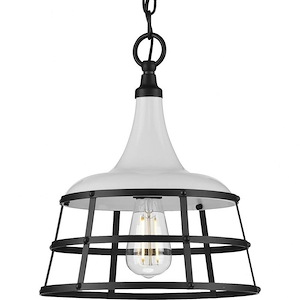 Bastille - Pendants Light - 1 Light in Coastal style - 12 Inches wide by 14.25 Inches high