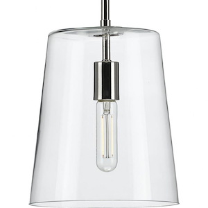 Clarion - Pendants Light - 1 Light - Cone Shade in Coastal style - 9 Inches wide by 11.38 Inches high - 930118