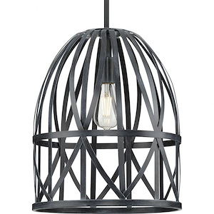 Chastain - 1 Light Pendant In Farmhouse Style-17.25 Inches Tall and 14 Inches Wide - 1265544