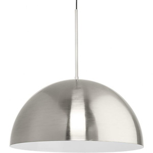 Perimeter - 1 Light Pendant In Mid-Century Modern Style-12.5 Inches Tall and 23.62 Inches Wide