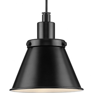 Hinton - 1 Light Pendant In Farmhouse Style-8.62 Inches Tall and 8.25 Inches Wide - 1284039