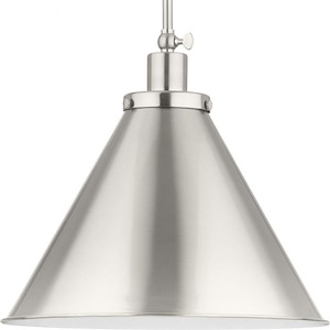 Hinton - 1 Light Pendant In Farmhouse Style-14 Inches Tall and 16 Inches Wide - 1283974