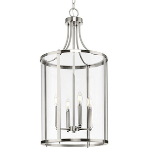 Gilliam - 4 Light Foyer In New Traditional Style-30.62 Inches Tall and 15 Inches Wide