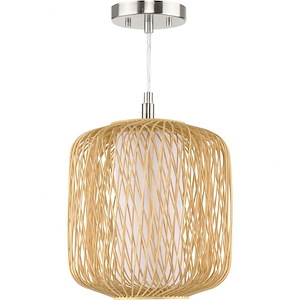 Cordova - 1 Light Mini Pendant In Modern Style-14 Inches Tall and 10 Inches Wide