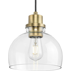 Garris - 1 Light Mini Pendant In Farmhouse Style-8.25 Inches Tall and 8 Inches Wide - 1302291