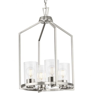 Goodwin - 4 Light Foyer In Modern Style-20.5 Inches Tall and 14 Inches Wide