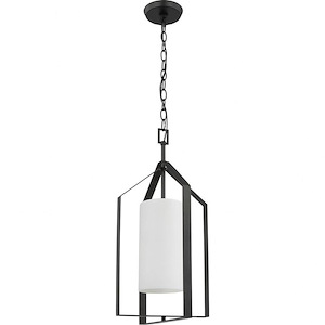 Vertex - 1 Light Foyer In Contemporary Style-22.5 Inches Tall and 12 Inches Wide - 1302273
