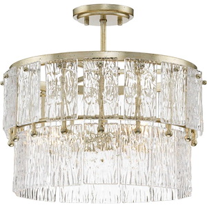 Chevall - 3 Light Pendant In Modern Style-15.12 Inches Tall and 17 Inches Wide