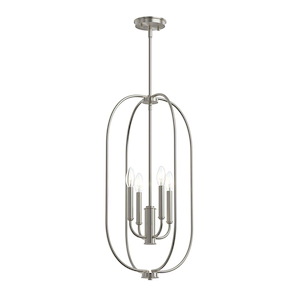 Reines - 4 Light Foyer-26 Inch Tall and 14 Inch Wide - 1428512
