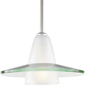 Glass Pendants - Pendants Light - 1 Light in Transitional and Traditional style - 12 Inches wide by 7.5 Inches high - 6975