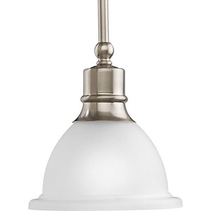 Madison - Pendants Light - 1 Light - Bell Shade in Transitional and Traditional style - 7.63 Inches wide by 8 Inches high - 118393