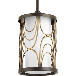 Cirrine - Pendants Light - 1 Light in Bohemian and Transitional style - 6 Inches wide by 9.75 Inches high