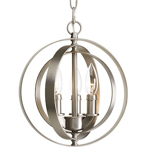 Equinox - Pendants Light - 3 Light in Luxe and New Traditional and Transitional style - 10.13 Inches wide by 11.75 Inches high - 328033