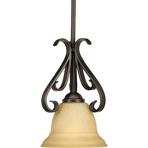 Torino - Pendants Light - 1 Light in Transitional style - 7.5 Inches wide by 11 Inches high
