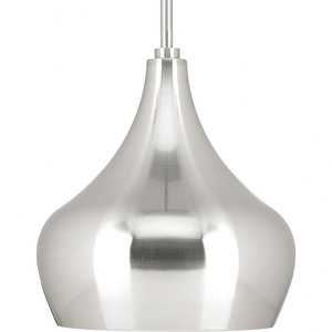 Onion LED Pendant - Pendants Light - 1 Light in Mid-Century Modern style - 10 Inches wide by 10.75 Inches high - 495777