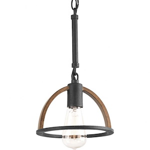 Trestle - Pendants Light - 1 Light in Farmhouse style - 7.88 Inches wide by 14.75 Inches high - 544208