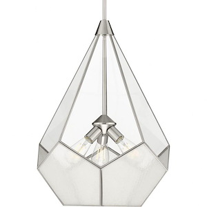 Cinq - Pendants Light - 3 Light in Bohemian and Farmhouse style - 19 Inches wide by 25.88 Inches high