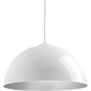 Dome LED - Pendants Light - 1 Light in Modern style - 16 Inches wide by 8.88 Inches high