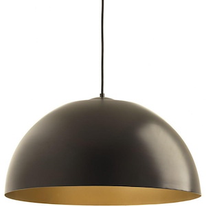Dome LED - Pendants Light - 1 Light in Modern style - 22 Inches wide by 11.75 Inches high