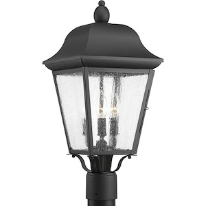 Kiawah - Outdoor Light - 3 Light in Coastal style - 9.5 Inches wide by 20.88 Inches high