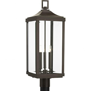 Gibbes Street - Outdoor Light - 3 Light in New Traditional and Transitional style - 9.5 Inches wide by 26.88 Inches high
