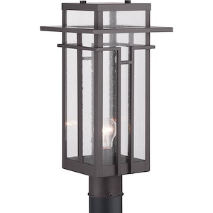 Boxwood - Outdoor Light - 1 Light in Modern Craftsman and Modern Mountain style - 9 Inches wide by 18.25 Inches high - 756625