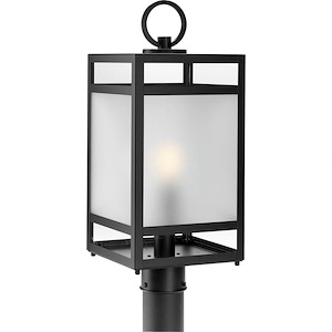 Parrish - 1 Light Outdoor Post Lantern In Modern Style-20.5 Inches Tall and 8.37 Inches Wide