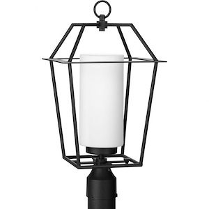 Chilton - 1 Light Outdoor Post Lantern In New Traditional Style-21.12 Inches Tall and 11 Inches Wide
