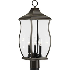 Township - Outdoor Light - 3 Light in New Traditional and Transitional style - 8 Inches wide by 22.5 Inches high - 495770