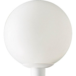 Acrylic Globe - Outdoor Light - 1 Light - Globe Shade in Modern style - 12 Inches wide by 11.88 Inches high - 7125