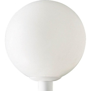 Acrylic Globe - Outdoor Light - 1 Light - Globe Shade in Modern style - 14 Inches wide by 14 Inches high - 7132