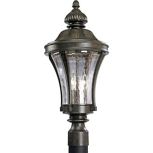 Nottington - Outdoor Light - 3 Light in New Traditional style - 10 Inches wide by 22.5 Inches high