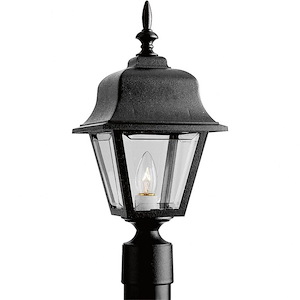 Non-Metallic Incandescent - Outdoor Light - 1 Light in Traditional style - 7.75 Inches wide by 17.63 Inches high