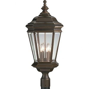 Crawford - Outdoor Light - 4 Light in New Traditional and Transitional style - 12 Inches wide by 28.38 Inches high