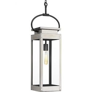 Union Square - Outdoor Light - 1 Light in Farmhouse style - 7 Inches wide by 27.38 Inches high