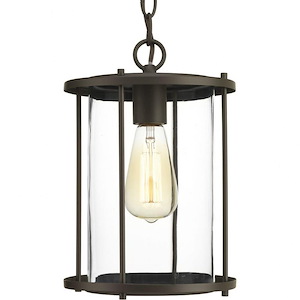 Gunther - Outdoor Light - 1 Light in Farmhouse style - 8 Inches wide by 12 Inches high