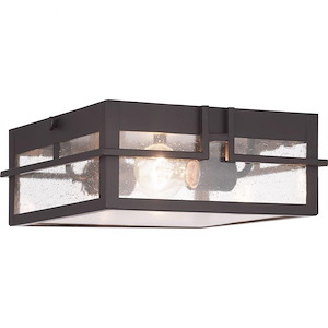 Boxwood - Outdoor Light - 2 Light in Modern Craftsman and Modern Mountain style - 11.38 Inches wide by 4.5 Inches high