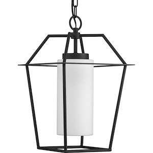 Chilton - 1 Light Outdoor Hanging Lantern In New Traditional Style-17.5 Inches Tall and 11 Inches Wide