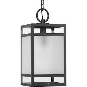 Parrish - 1 Light Outdoor Hanging Lantern In Modern Style-18 Inches Tall and 8.37 Inches Wide - 1302279